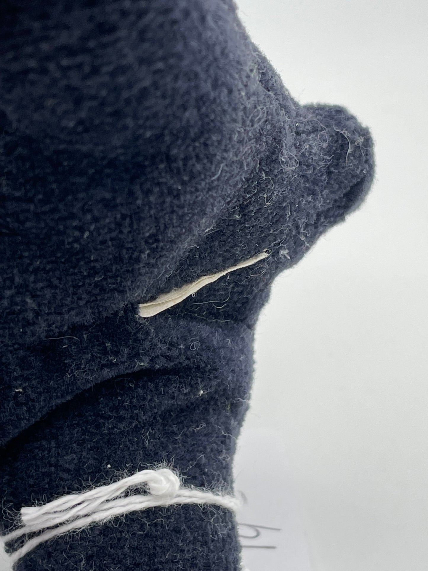 Pound Puppy - Black Plush Dog 1980s #103038