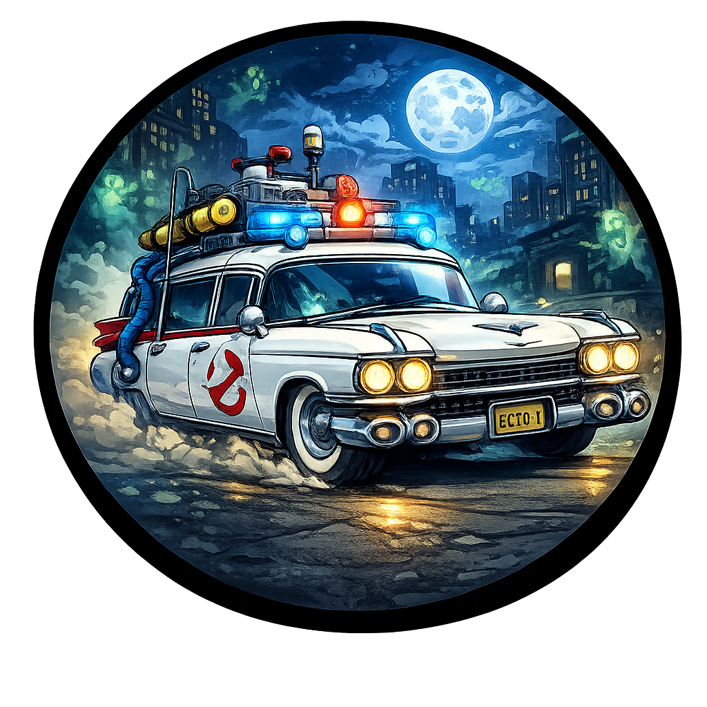 Buttons - Ghostbusters - Ecto1 #108161