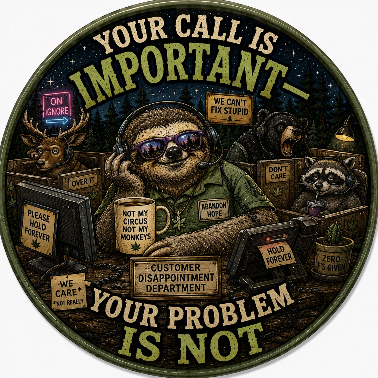 Buttons - WTHC-Radio - Your Call Is Important #108094