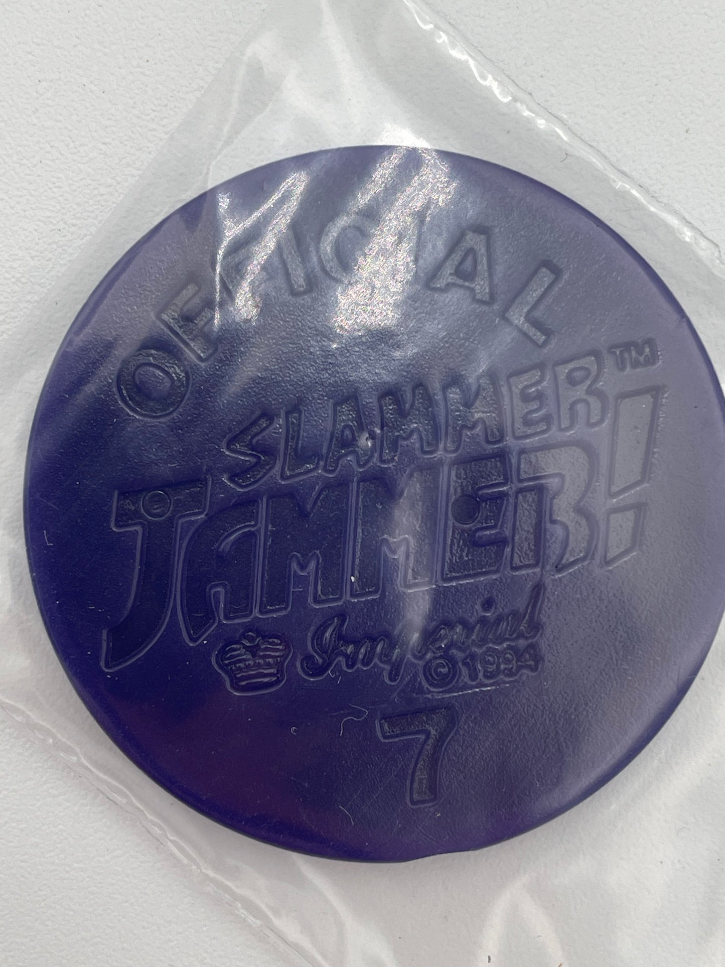 Pogs - Slammers - Silver Skull 1994 #101175