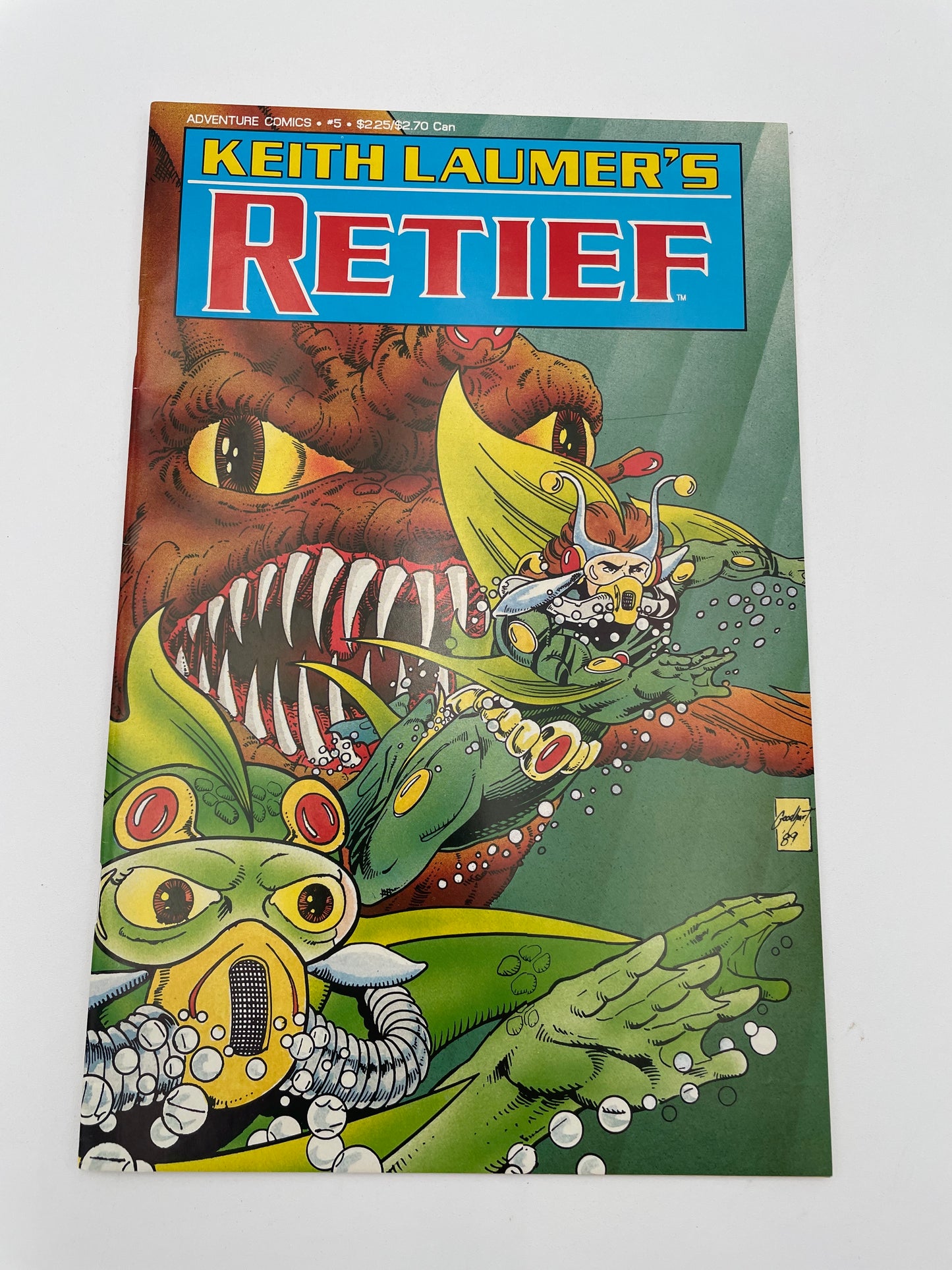 Comic - Retief #5 - 1990 #102231