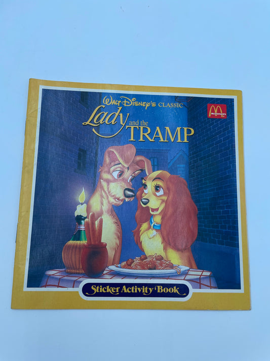 McDonald’s Lady and the Tramp Book 1987 #102005