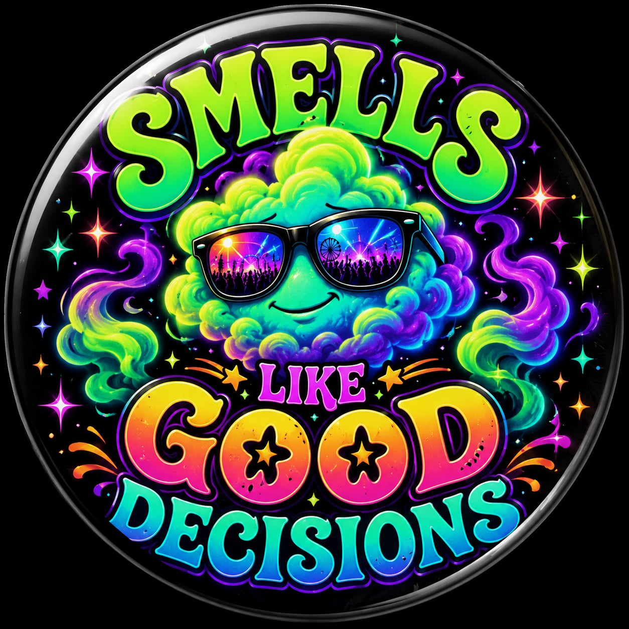 Buttons - WTHC-Radio - Good Decisions