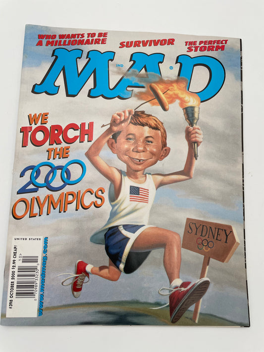 Mad Magazine - Olympics #398 - October 2000 #101383