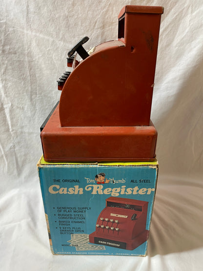 Tom Thumb Steel Cash Register 1950s #100214