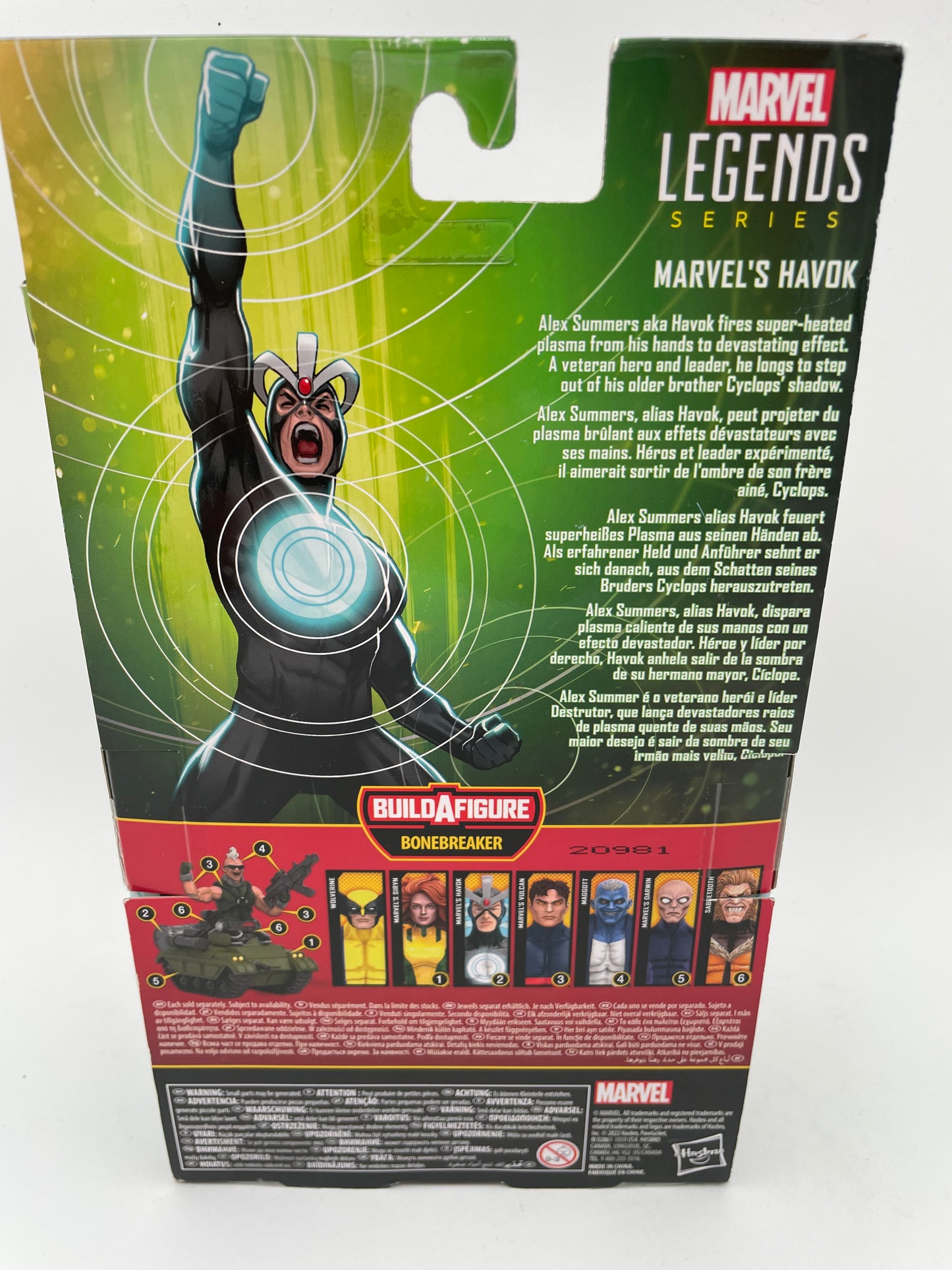 Marvel - Xmen Legends - Havok 2022 #100442