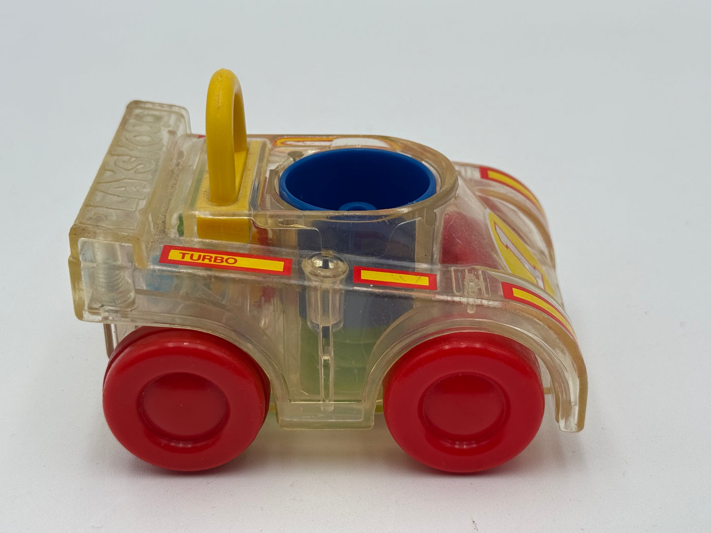 Playskool - Push-N-Go - See Thru Race Car 1988 #105229