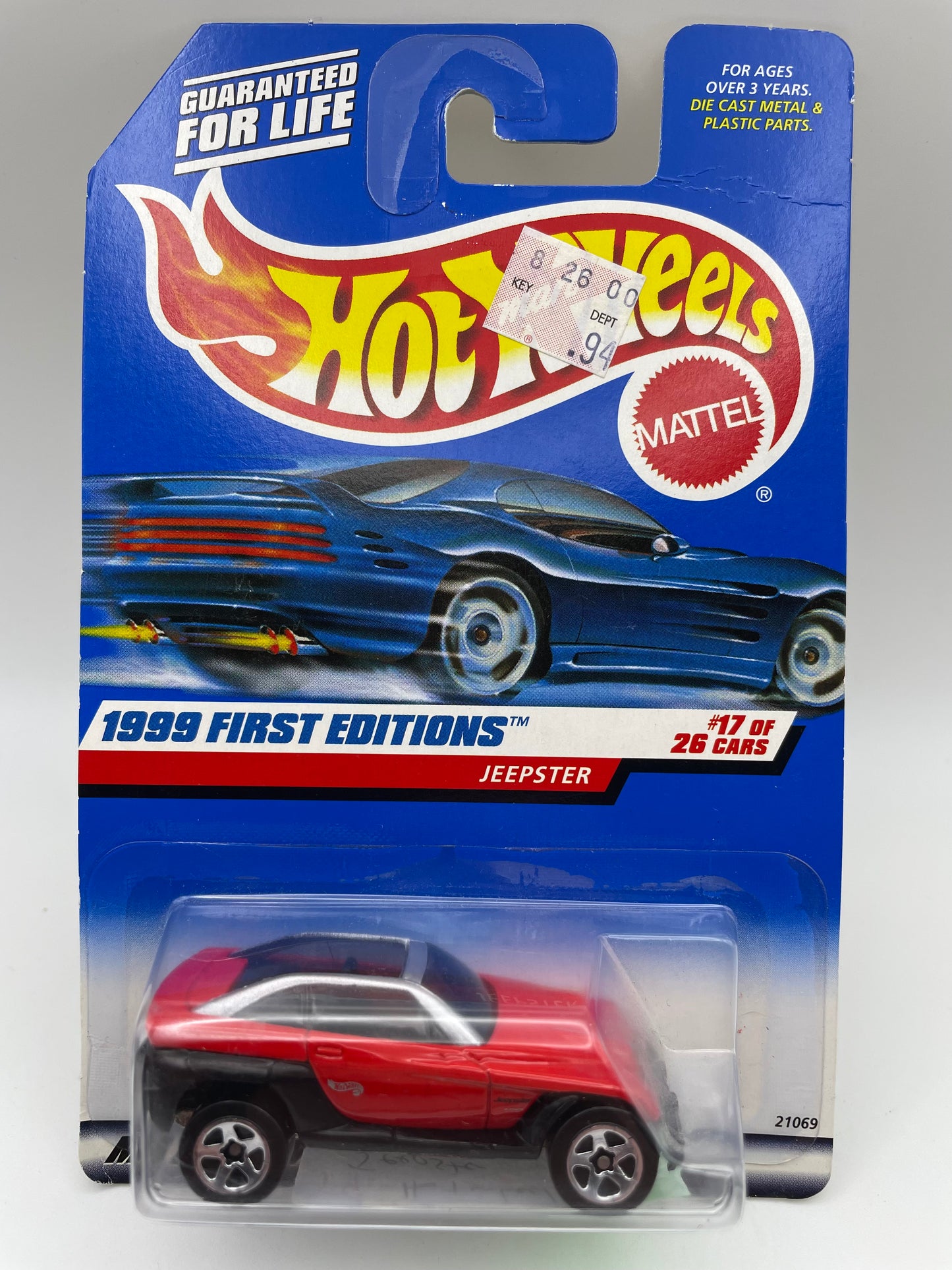 Hot Wheels - Jeepster #922 - 1998 #101967