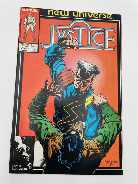Marvel Comics - Jvstice #7 May 1987 #102263