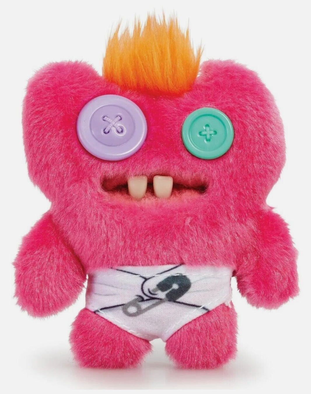 Fuggler - Plush Baby Fugg - Series 2 - Pink Indecisive Monster 2024 #105106