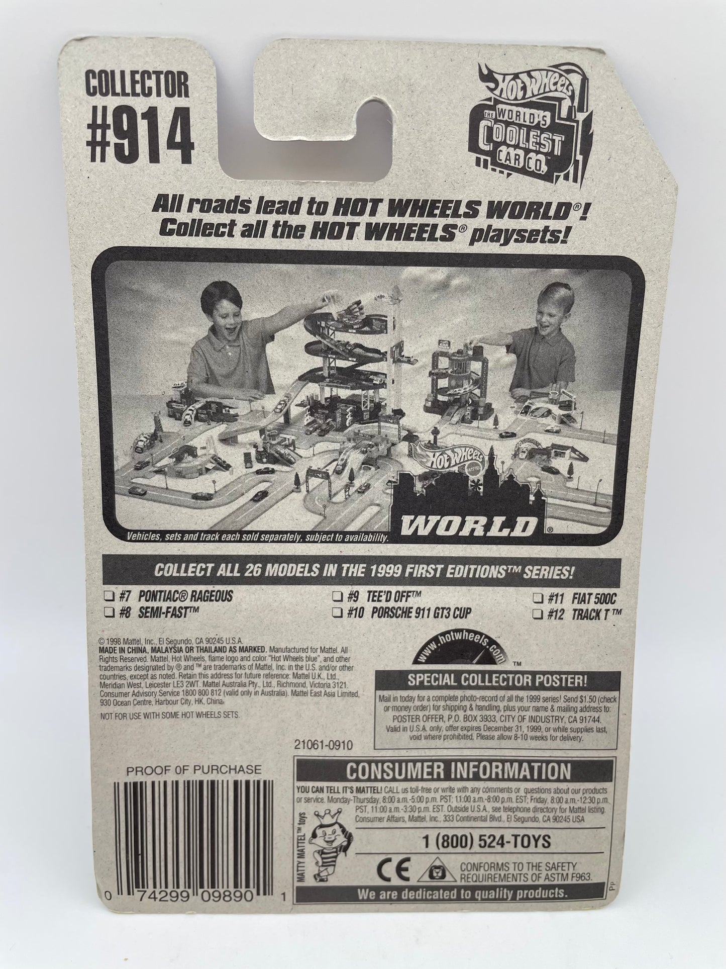 Hot Wheels - Semi Fast #914 - 1998 #101935