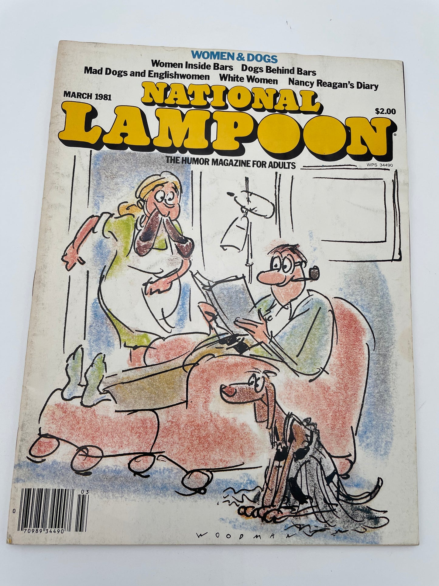 National Lampoons Magazine - Women & Dogs - March 1981 #101745