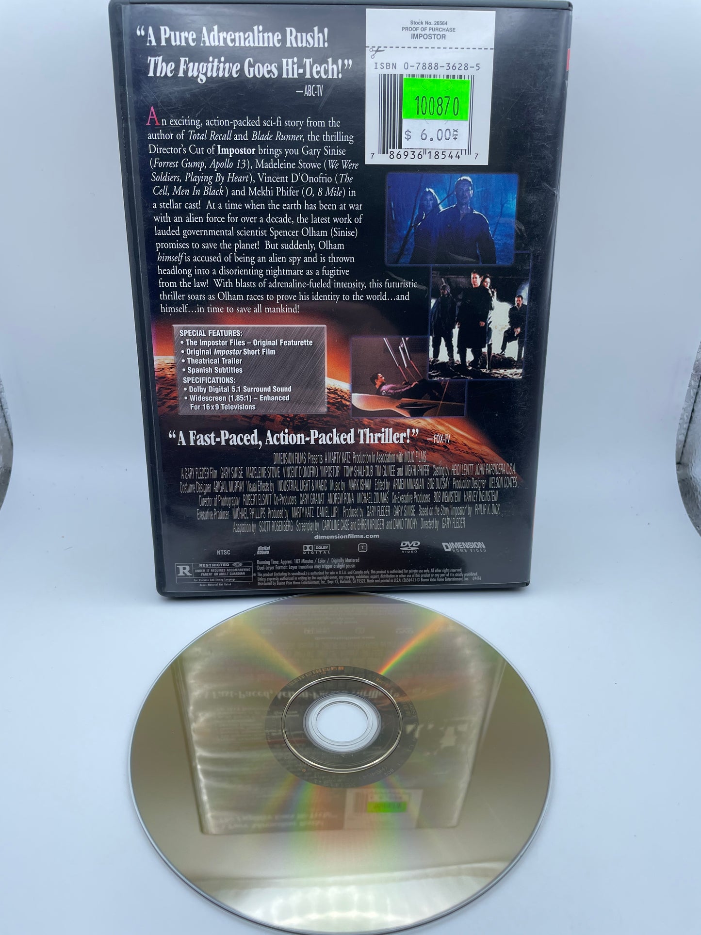 DVD - Imposter #100870