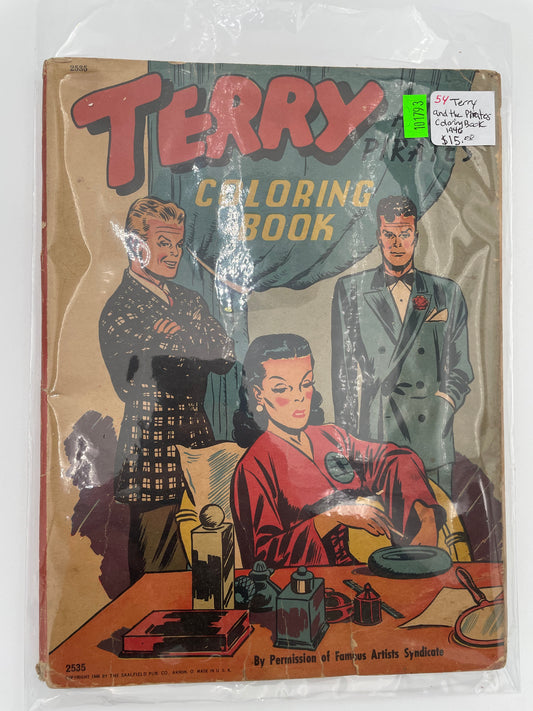 Terry and the Pirates Coloring Book 1946 #101793