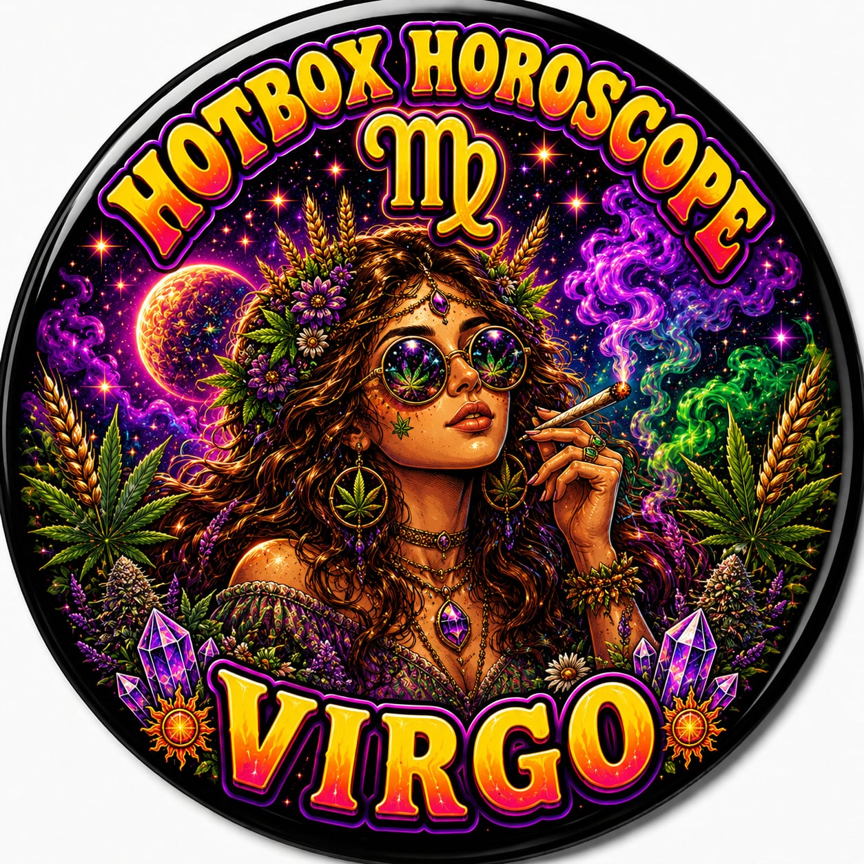 Buttons - WTHC-Radio - Virgo