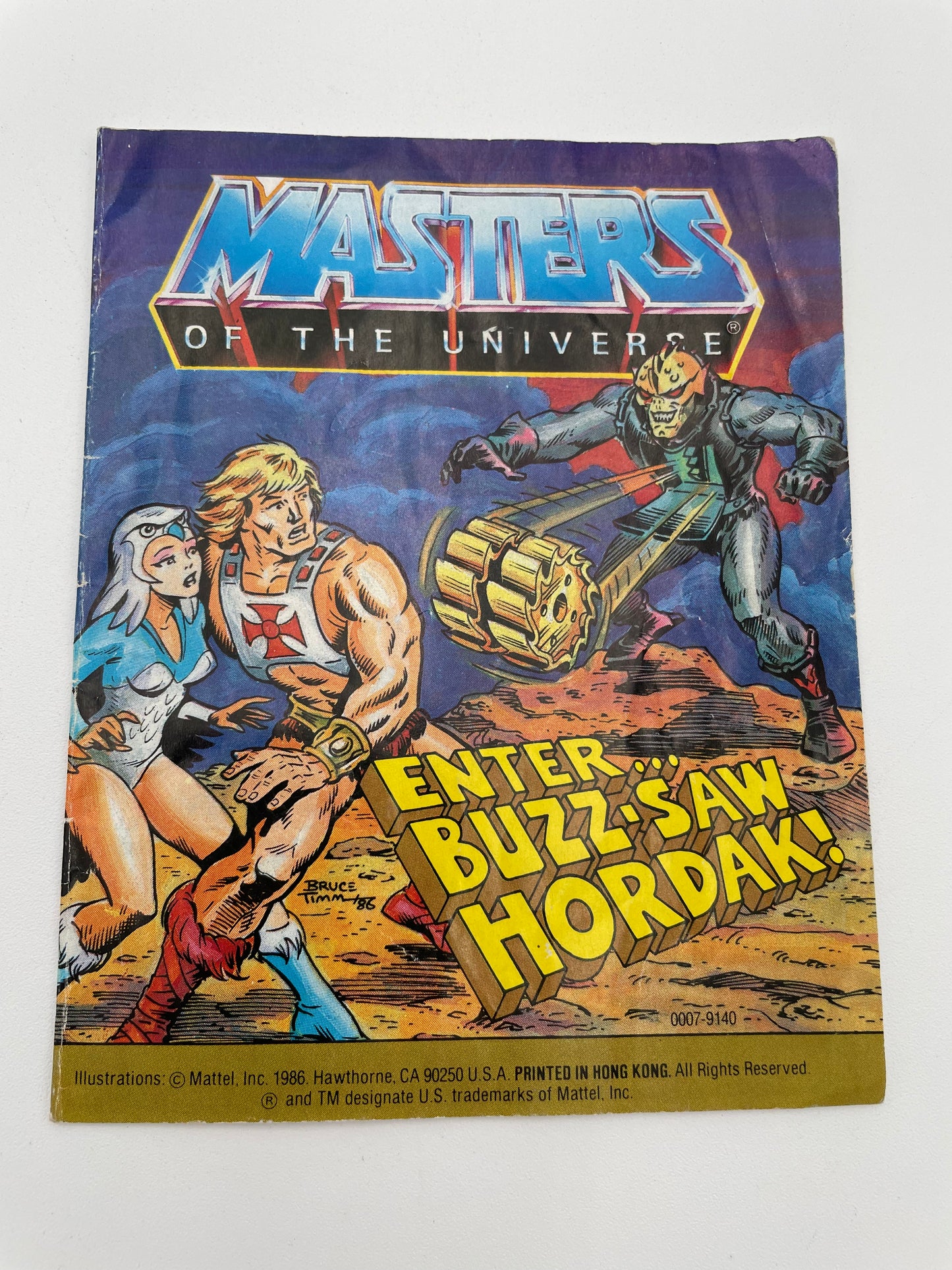MOTU Mini Comic - Enter Buzz Saw Hordak 1986 #102035