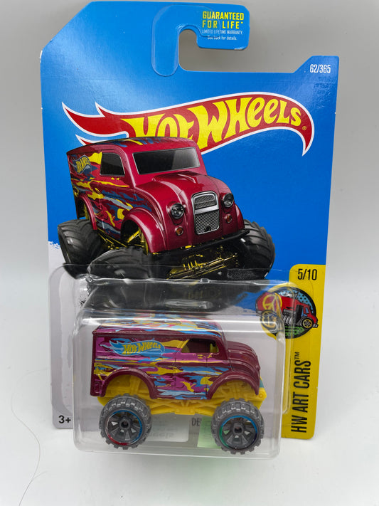 Hot Wheels - Art Cars #62 5/10 Monster Dairy Delivery 2017 #103229