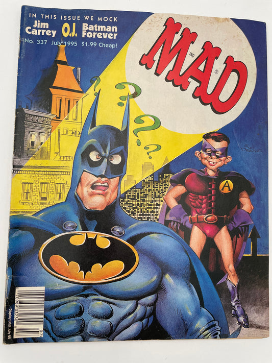 Mad Magazine - Batman #337 - July 1995 #101520