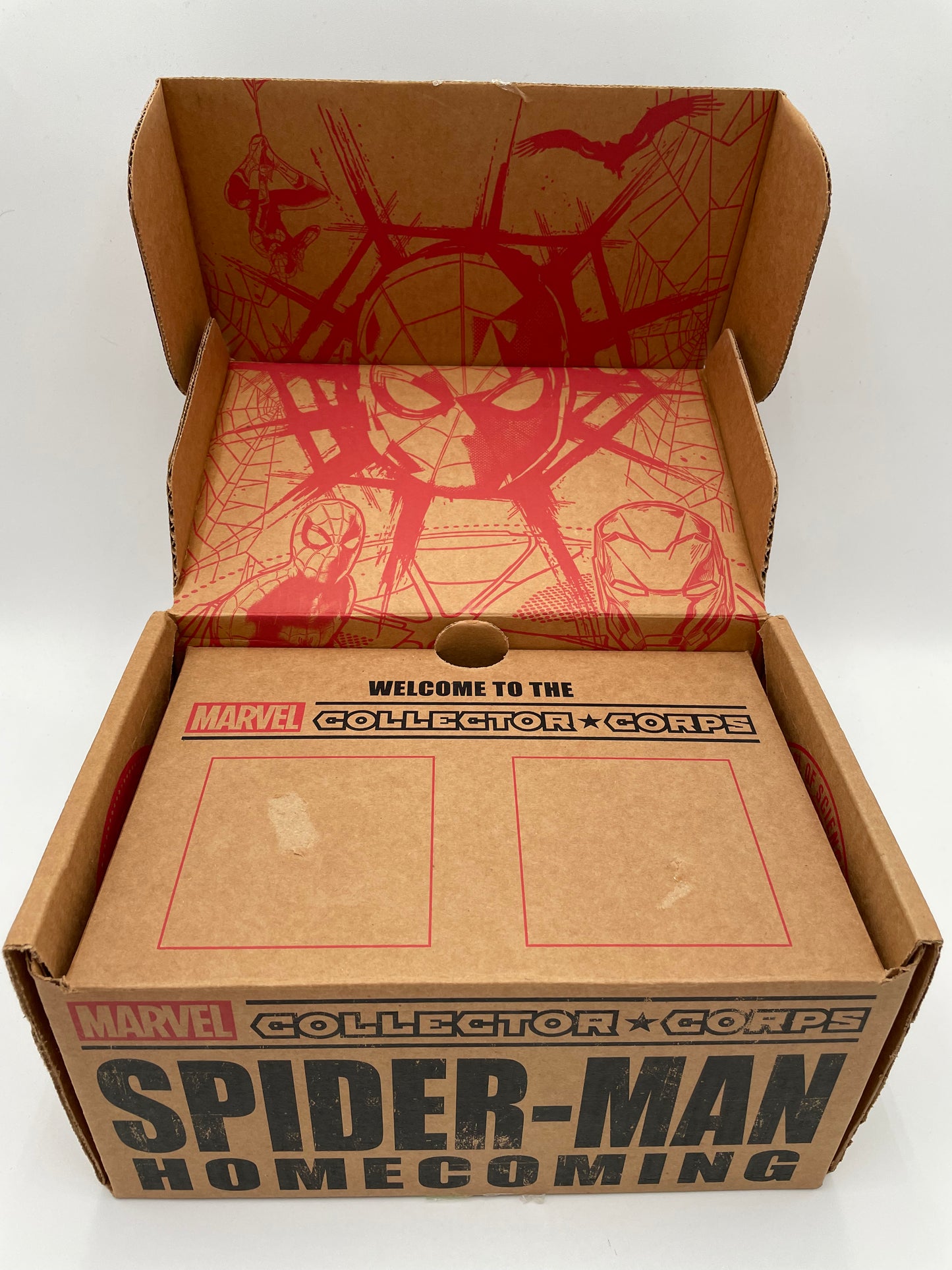 Marvel - Funko - Collector Corps EMPTY Box - Spiderman Homecoming - #102766