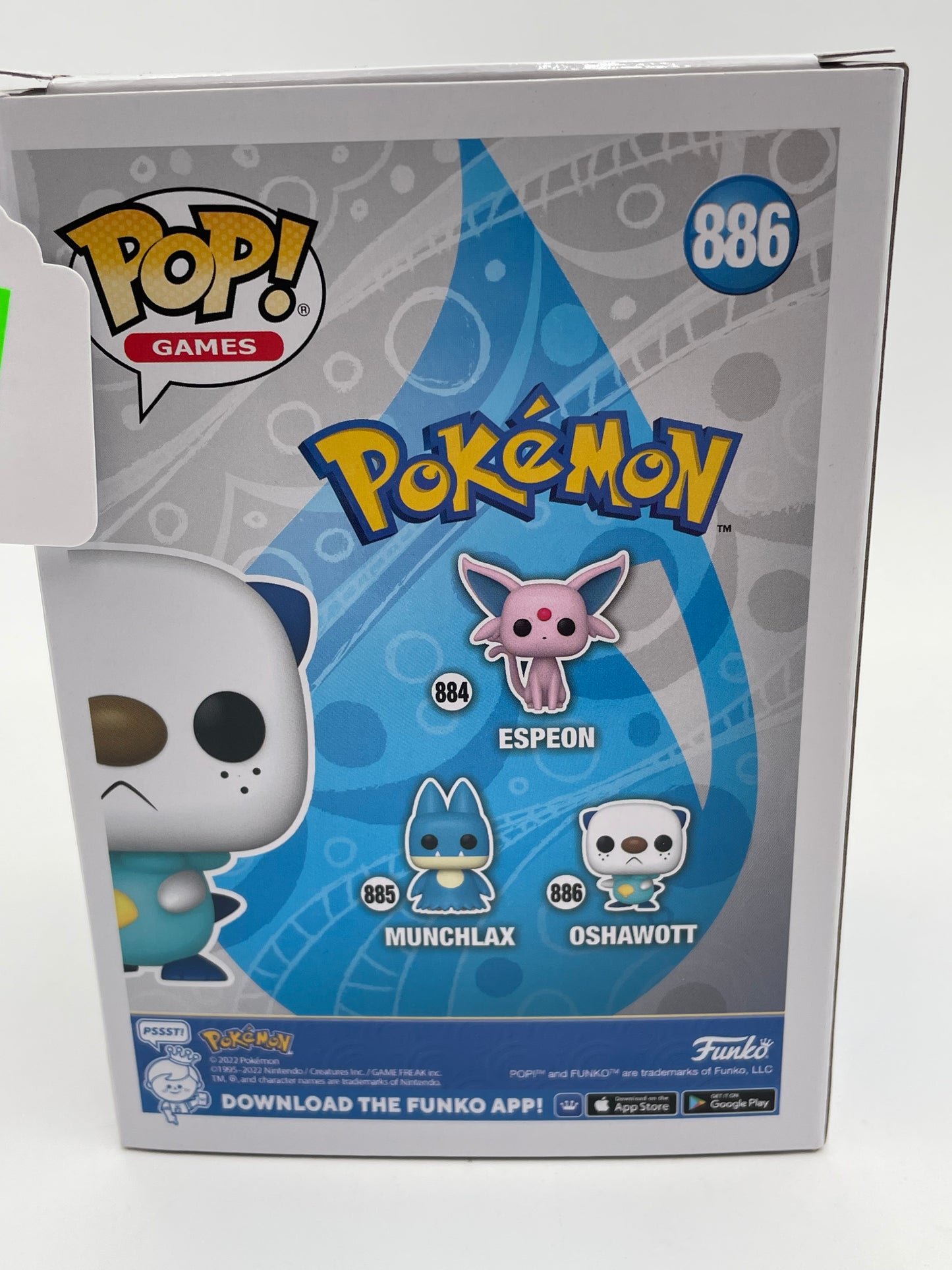Pokémon - Funko Pop - 886 Oshawott #104253