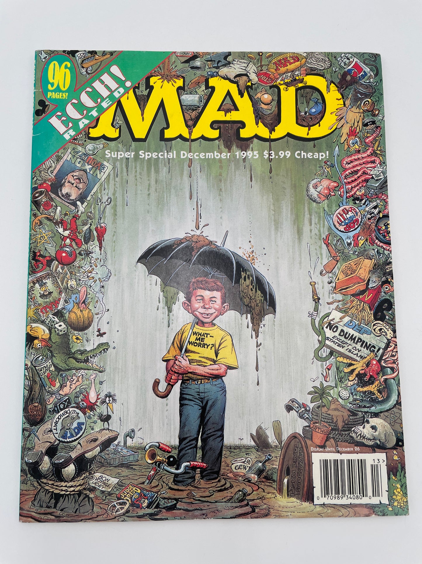 Mad Magazine - Super Special Ecch! Rated - December 1995 #101361