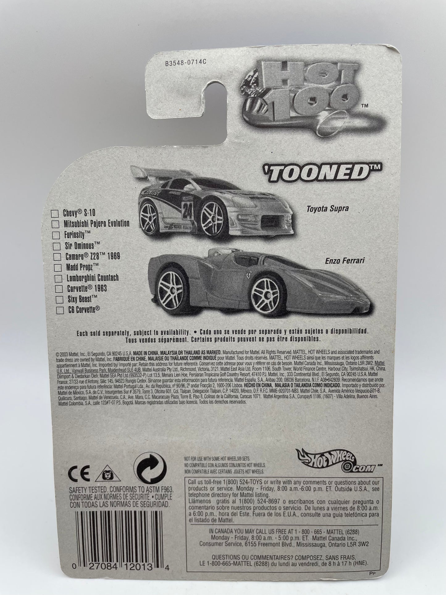 Hot Wheels - Tooned Sir Ominous #059 - 2003 #101961