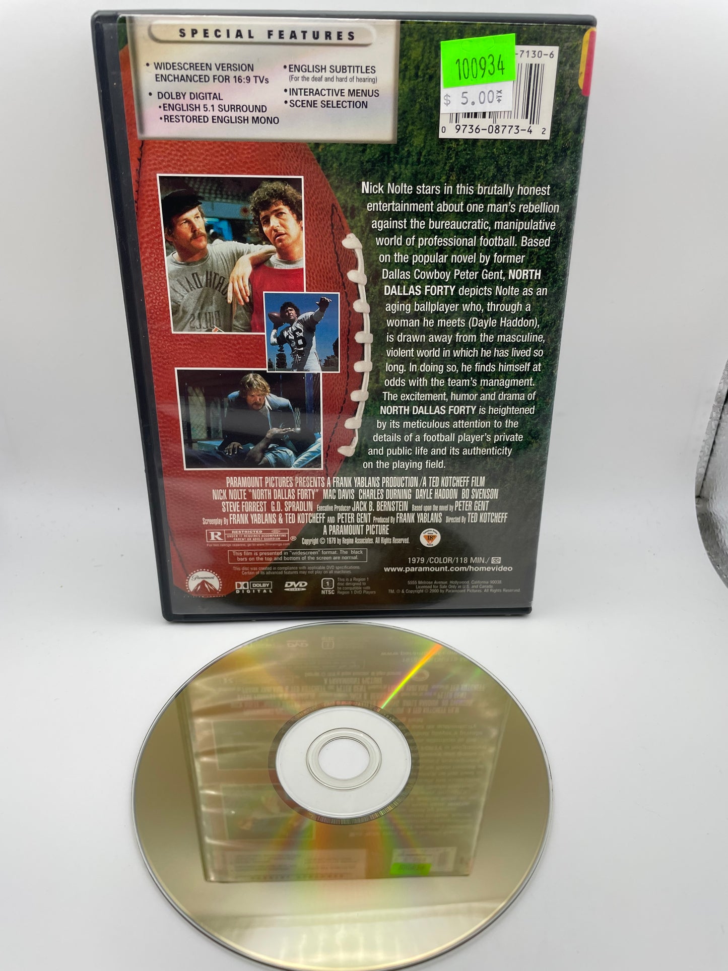DVD - North Dallas Forty #100934