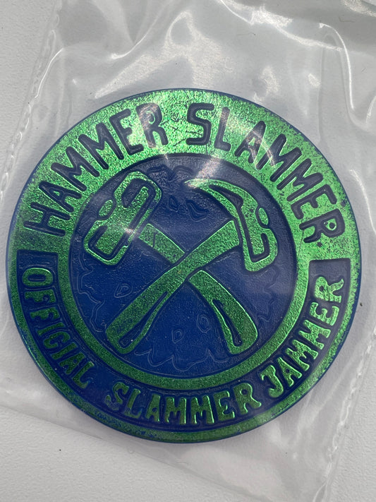 Pogs - Slammers - Green Hammer Slammer #101177