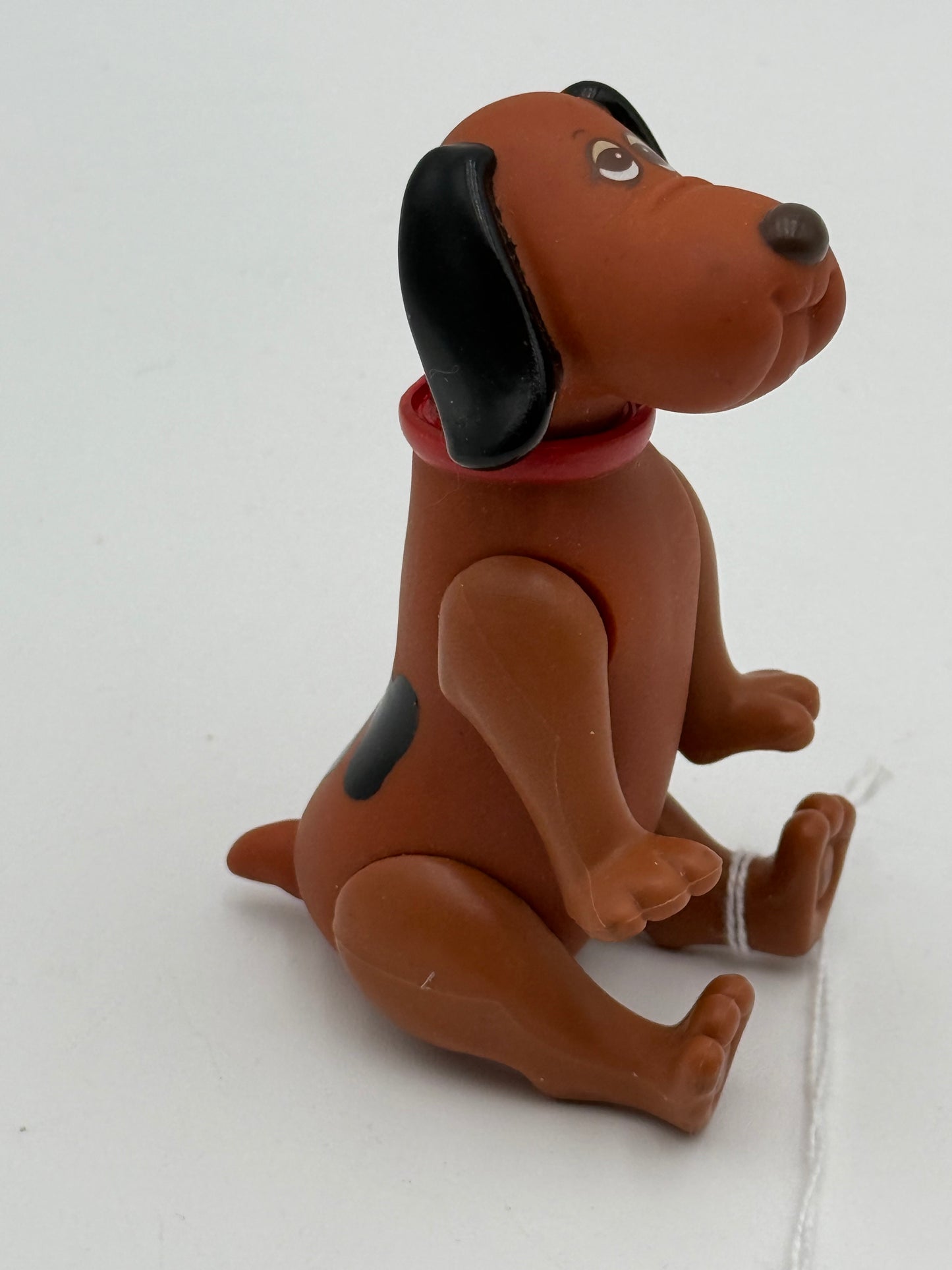 Pound Puppies - Jointed Brown/Black Puppy Figure 1986 #104914