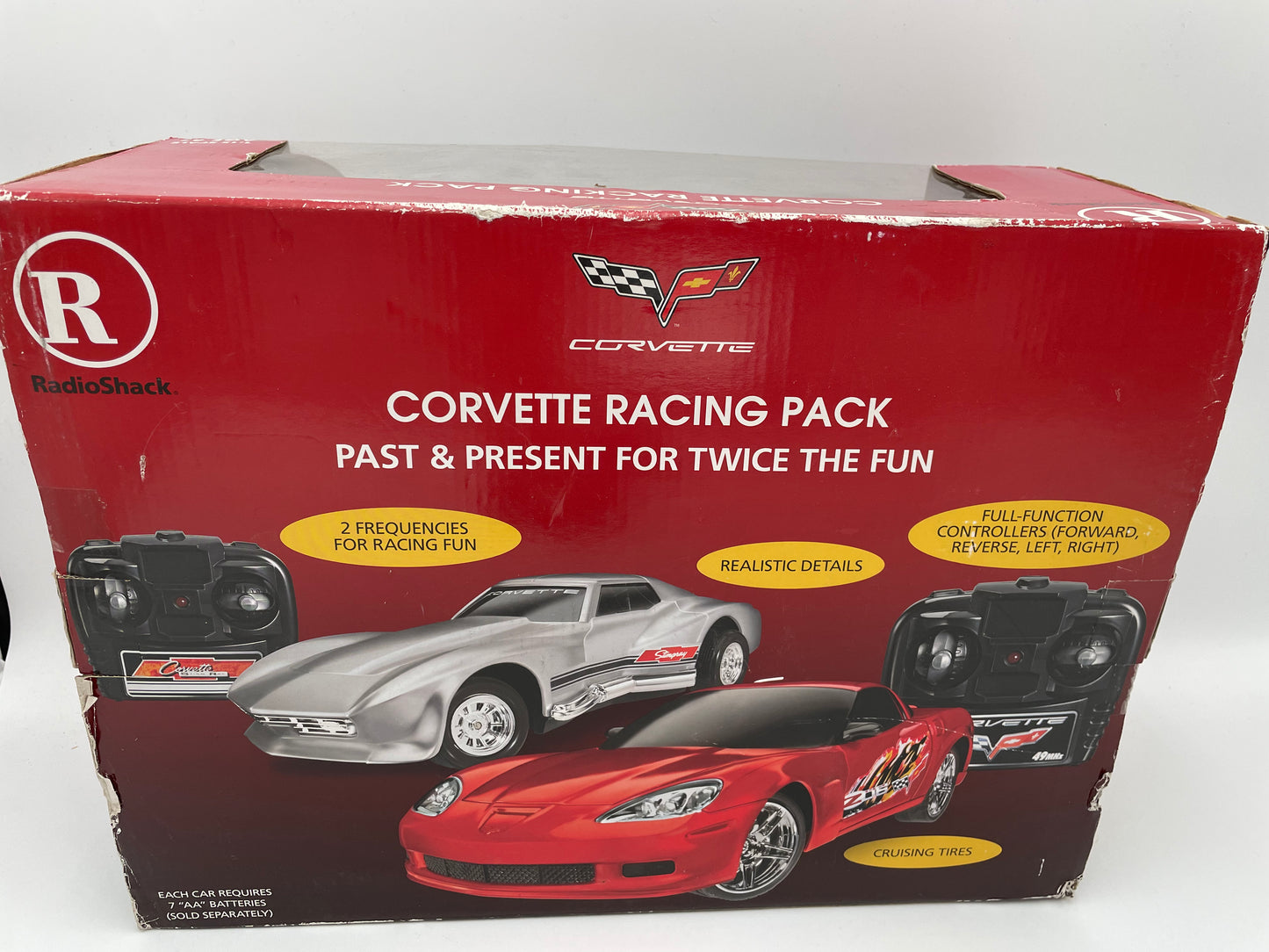 Radio Shack - Corvette Racing Pack - 1:15 Scale - 1990s? #102706