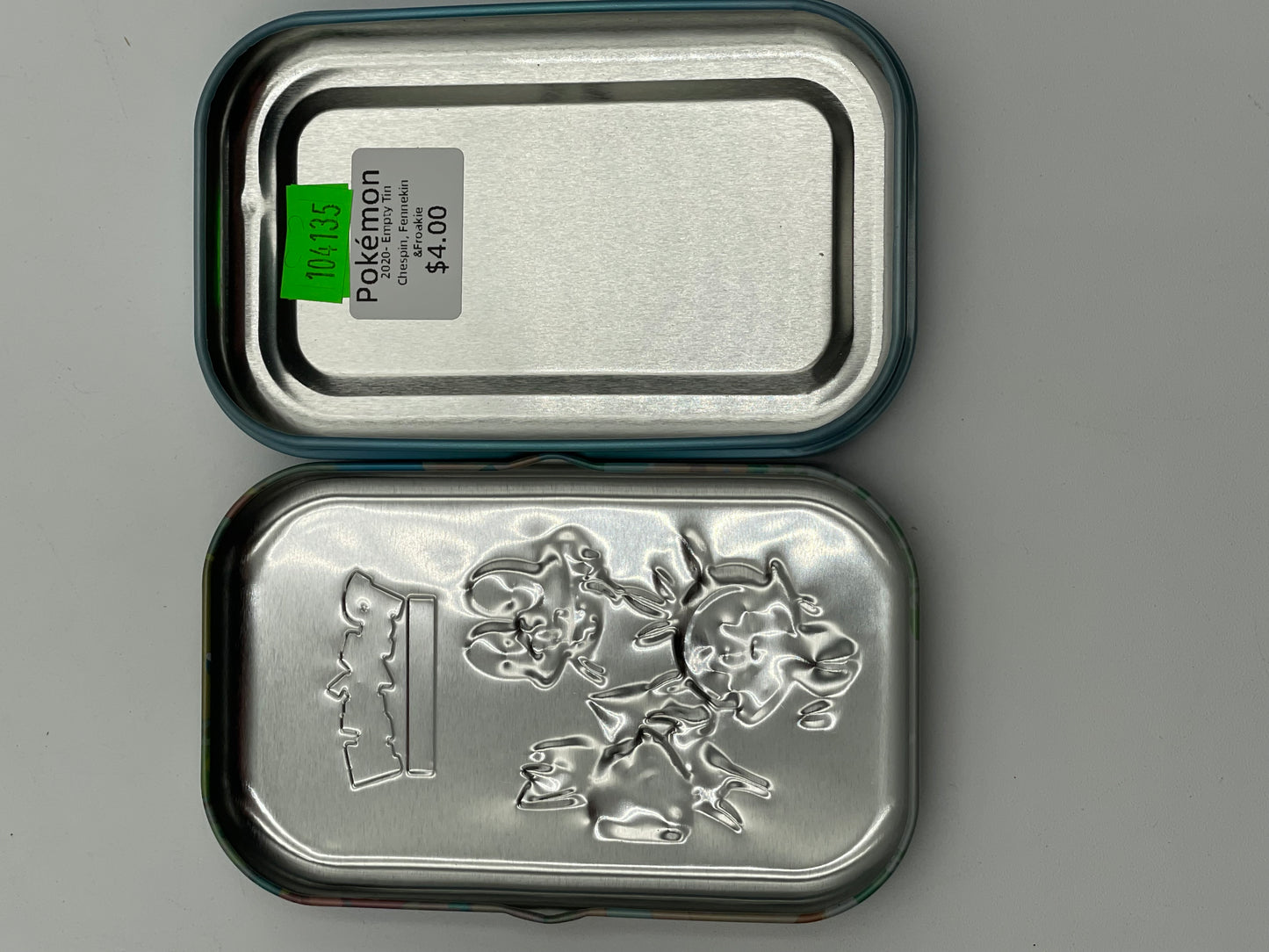 Pokémon - Empty Tin - Chespin, Fennekin, Froakie 2020 #104135
