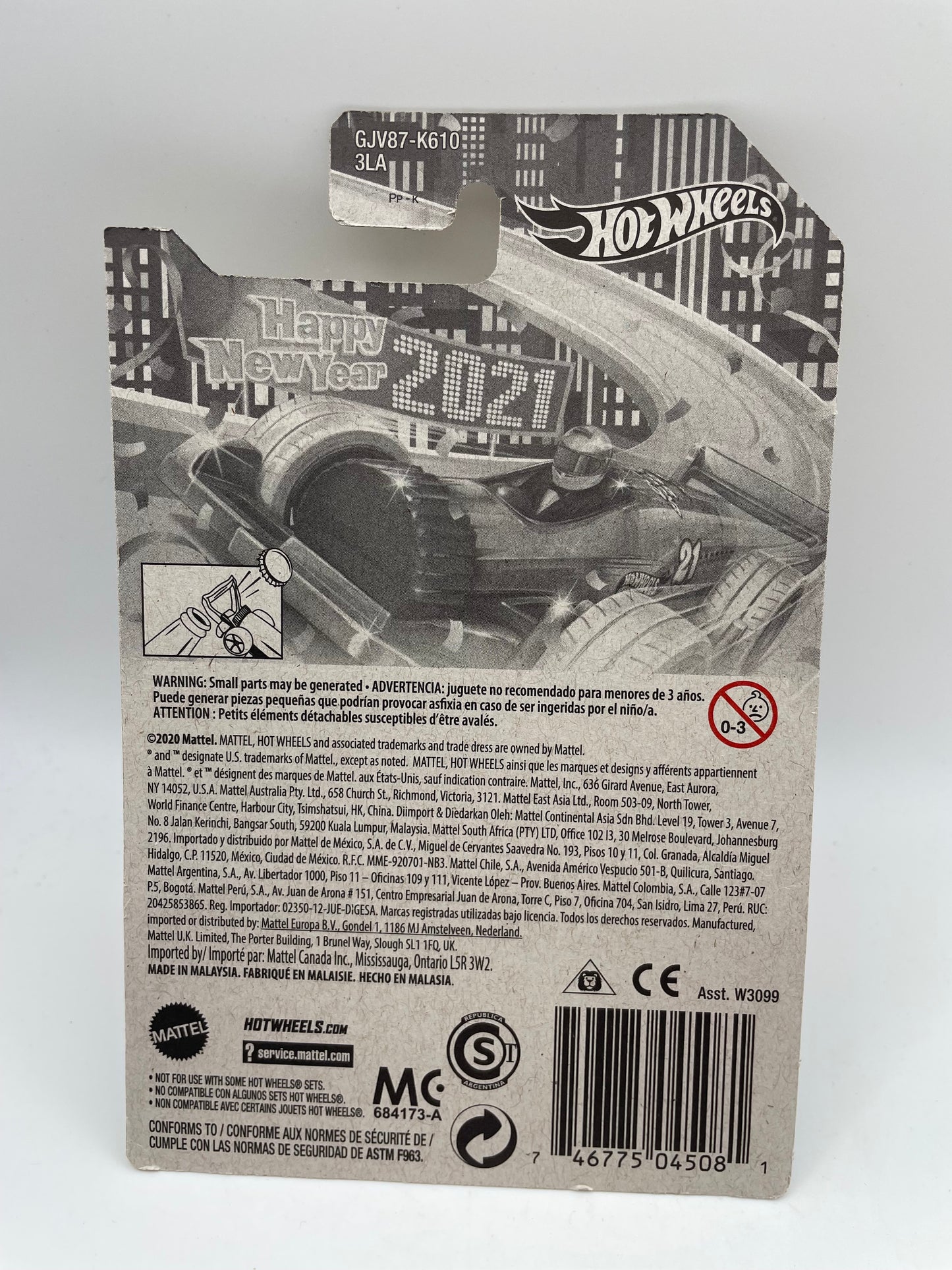 Hot Wheels - Happy New Year - Carbonator 2021 #103213