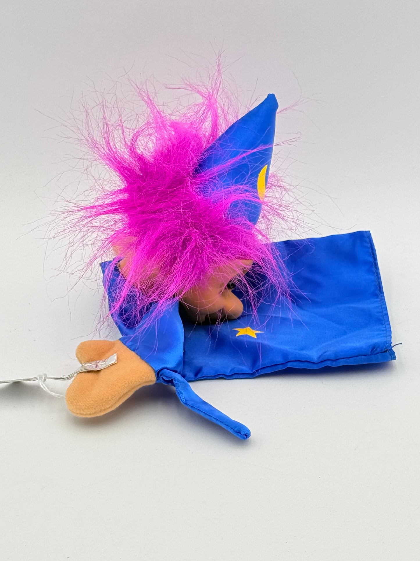 Trolls - Vintage - Purple Hair - Wizard Troll Puppet #104932