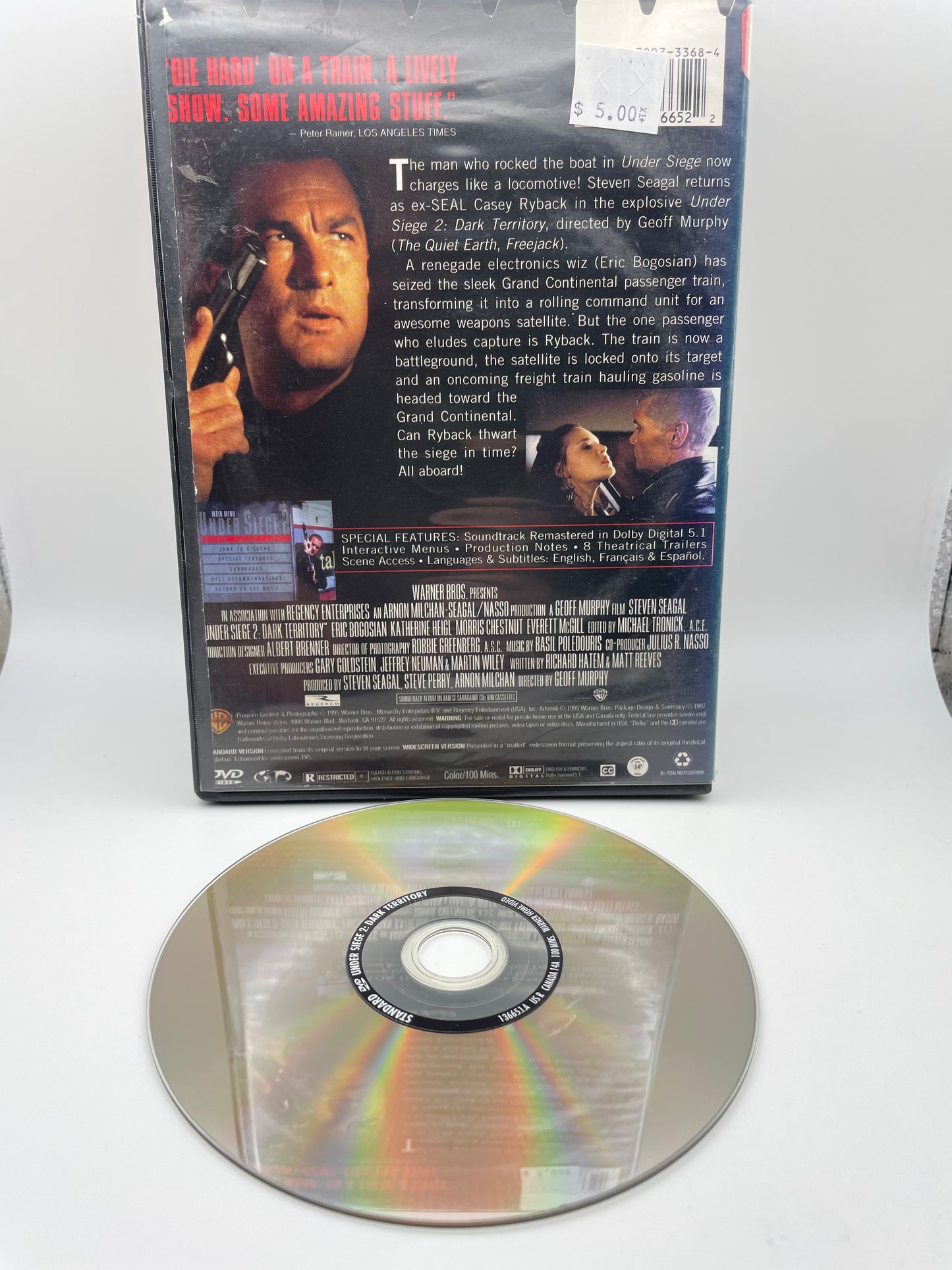 Dvd - Under Siege 2 - 1995 #100519