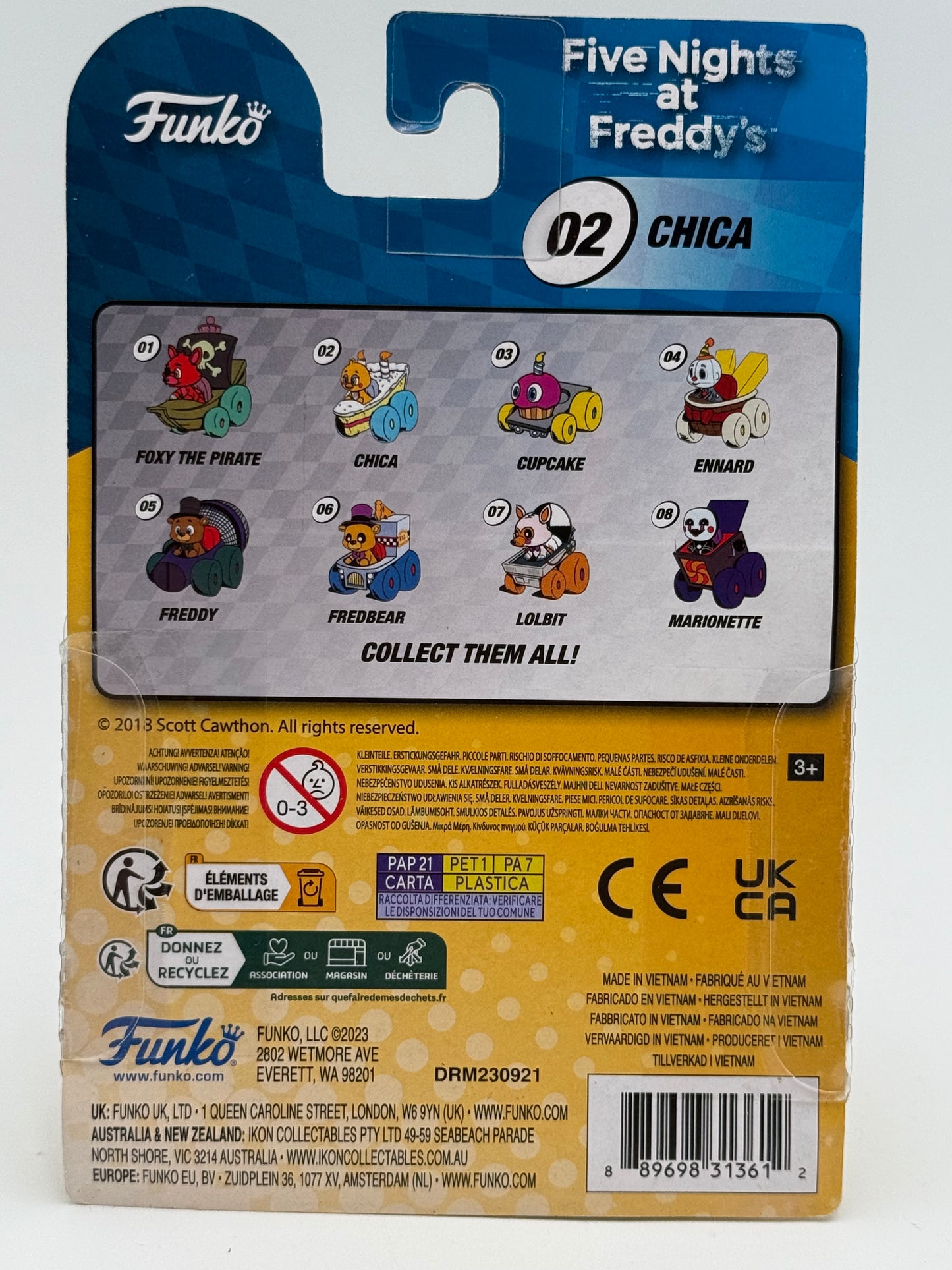 Five Nights At Freddy’s - Funko Racers - Chica 2018 #105148