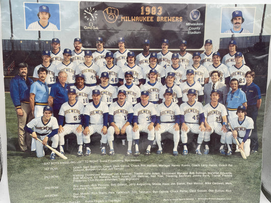 Brewers 1983 Team Picture #101880