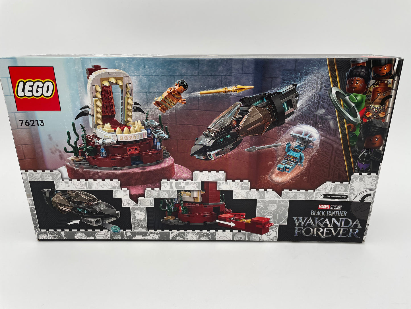LEGO 76231 - Marvel - Wakanda Forever - King Namor’s Throne Room 2022 #100427