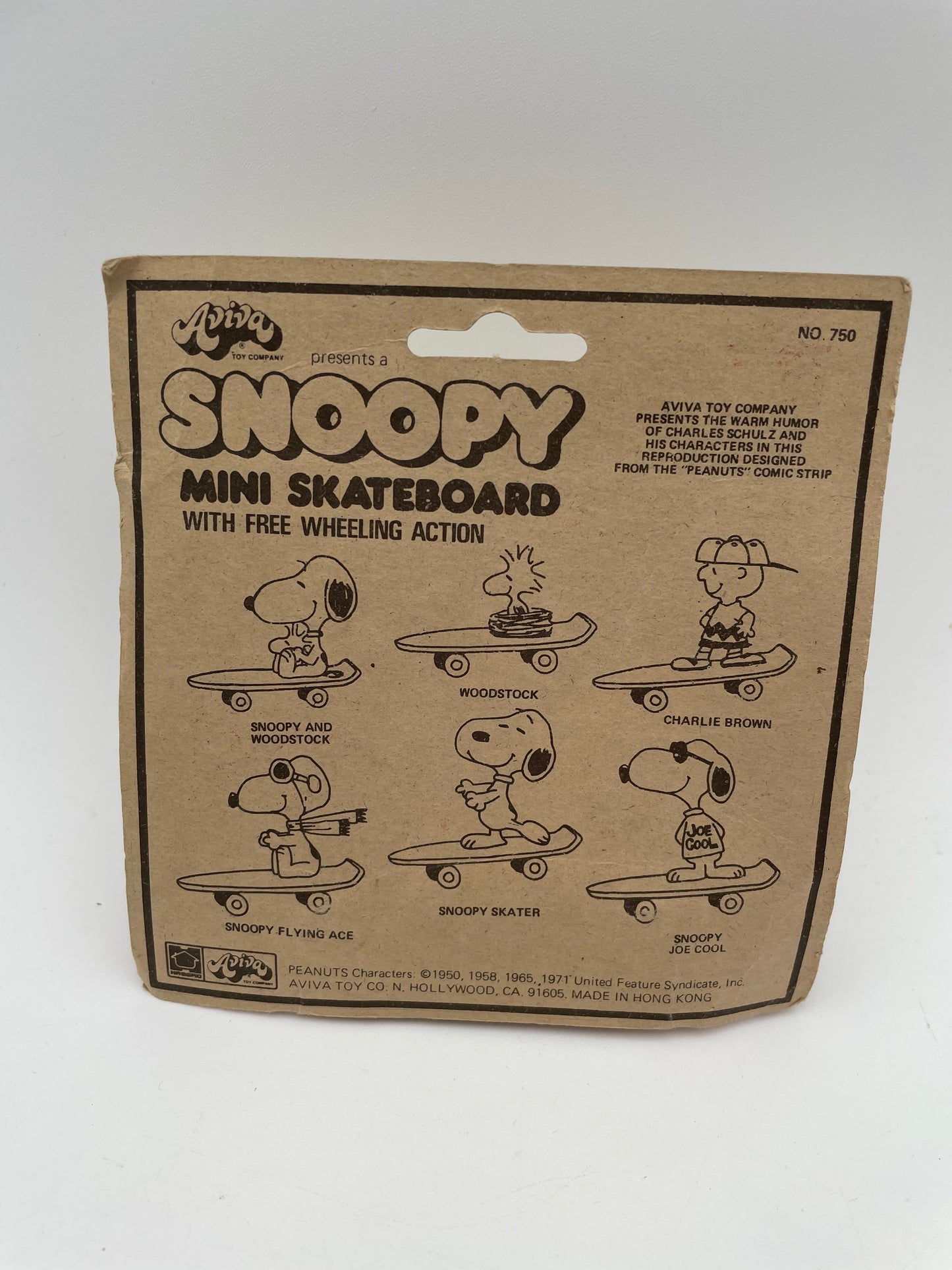 Snoopy - Skateboard - Red 1971 #104761