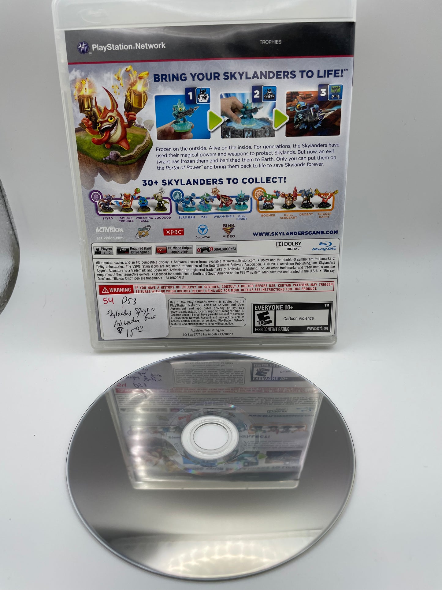 Skylanders - PS3 Game - Spyro’s Adventure #100735