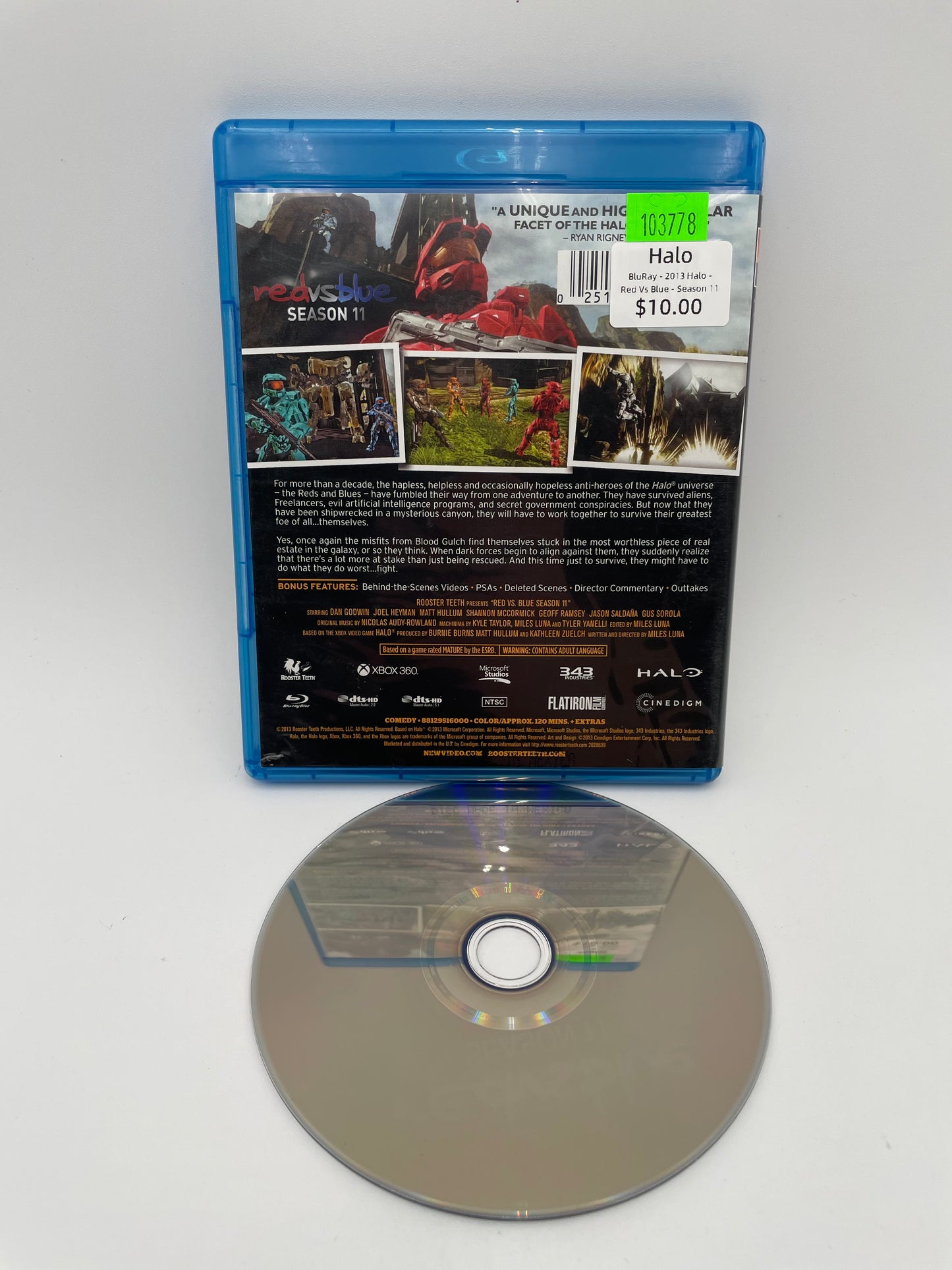 Blue Ray - Halo - Red vs Blue - Season 11 2013 #103778
