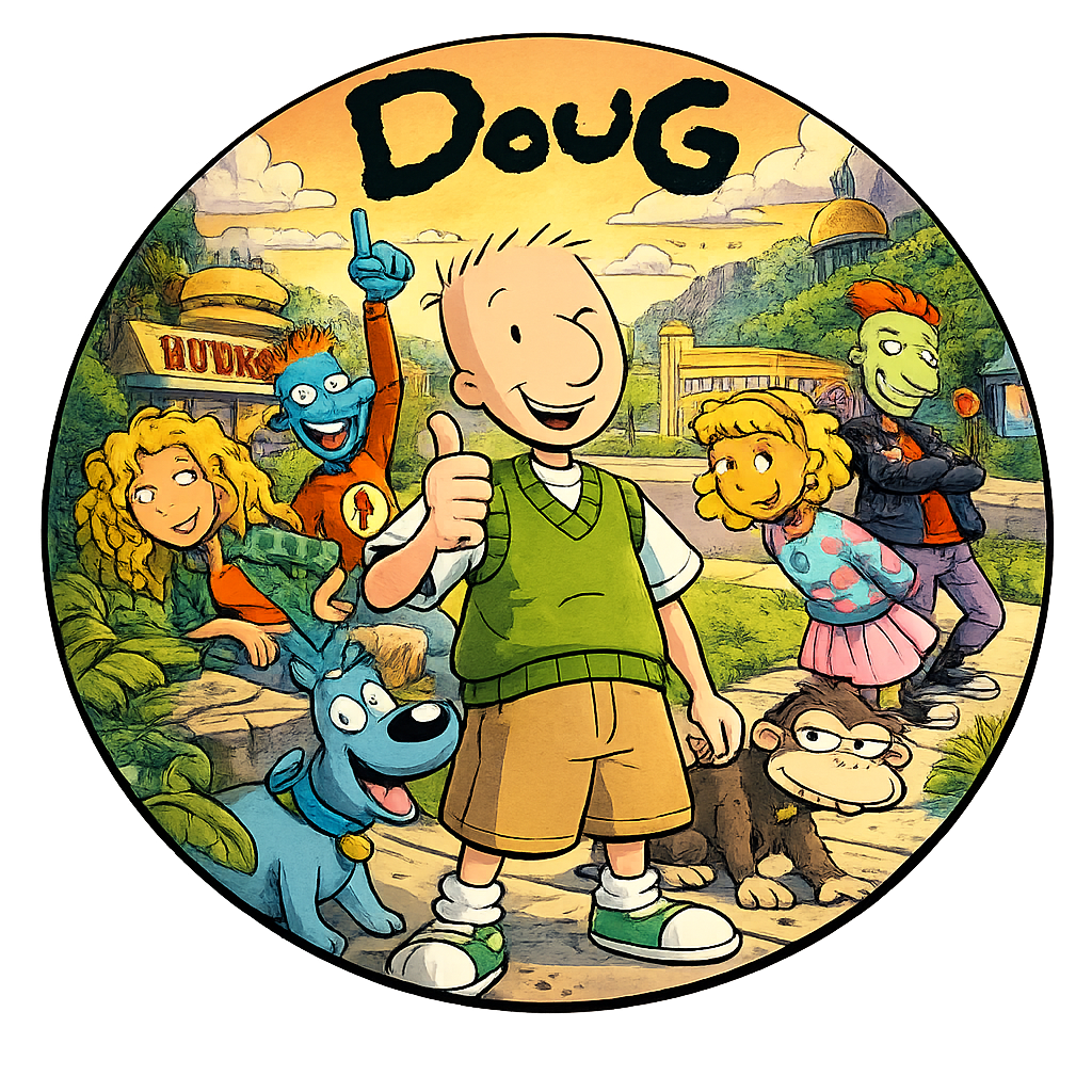 Buttons - 90s Theme - Doug #108107
