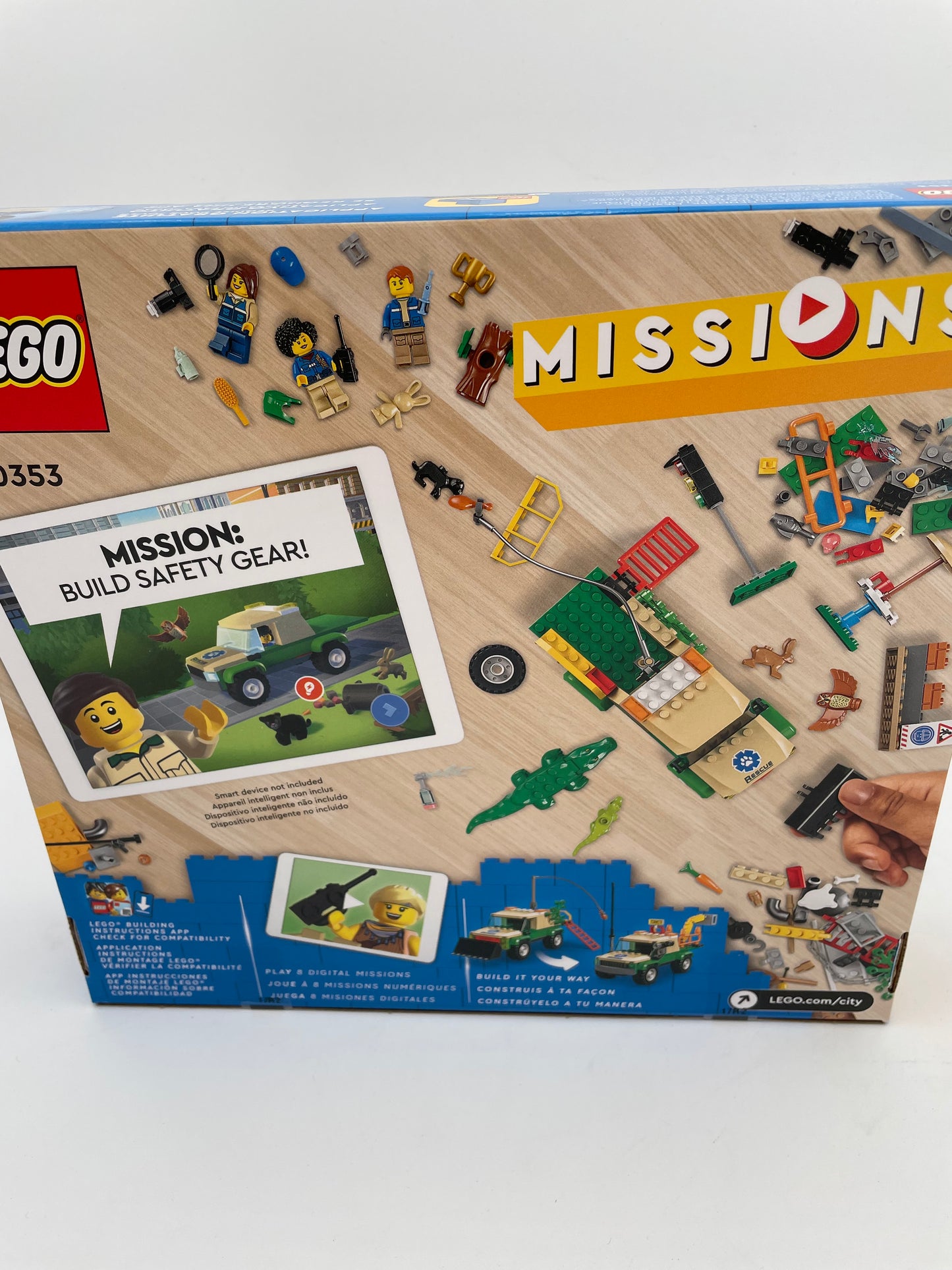 LEGO 60353 - City Missions - Wild Animal Rescue 2022 #100379