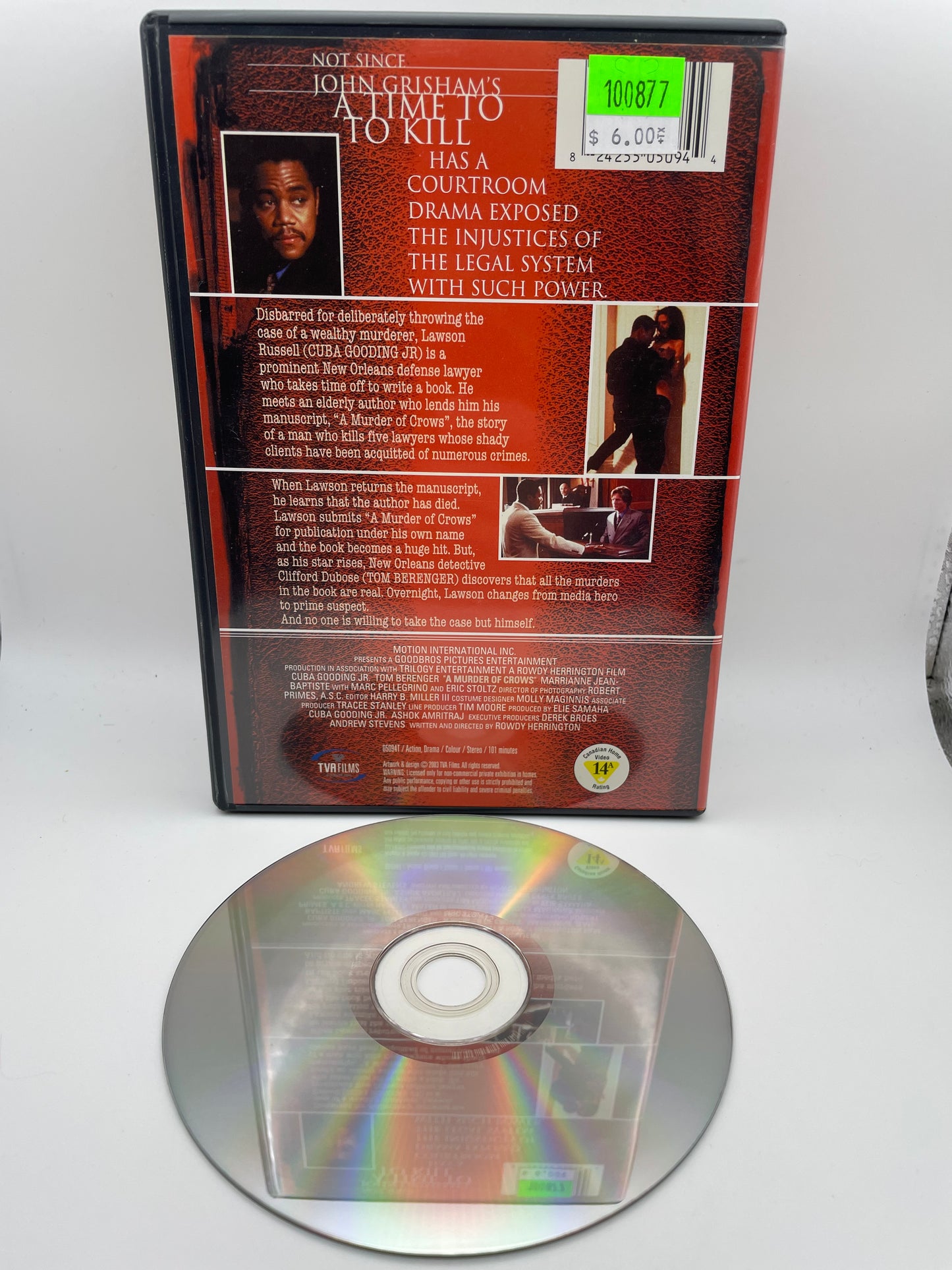 DVD - Murder of Crows 2003 #100877