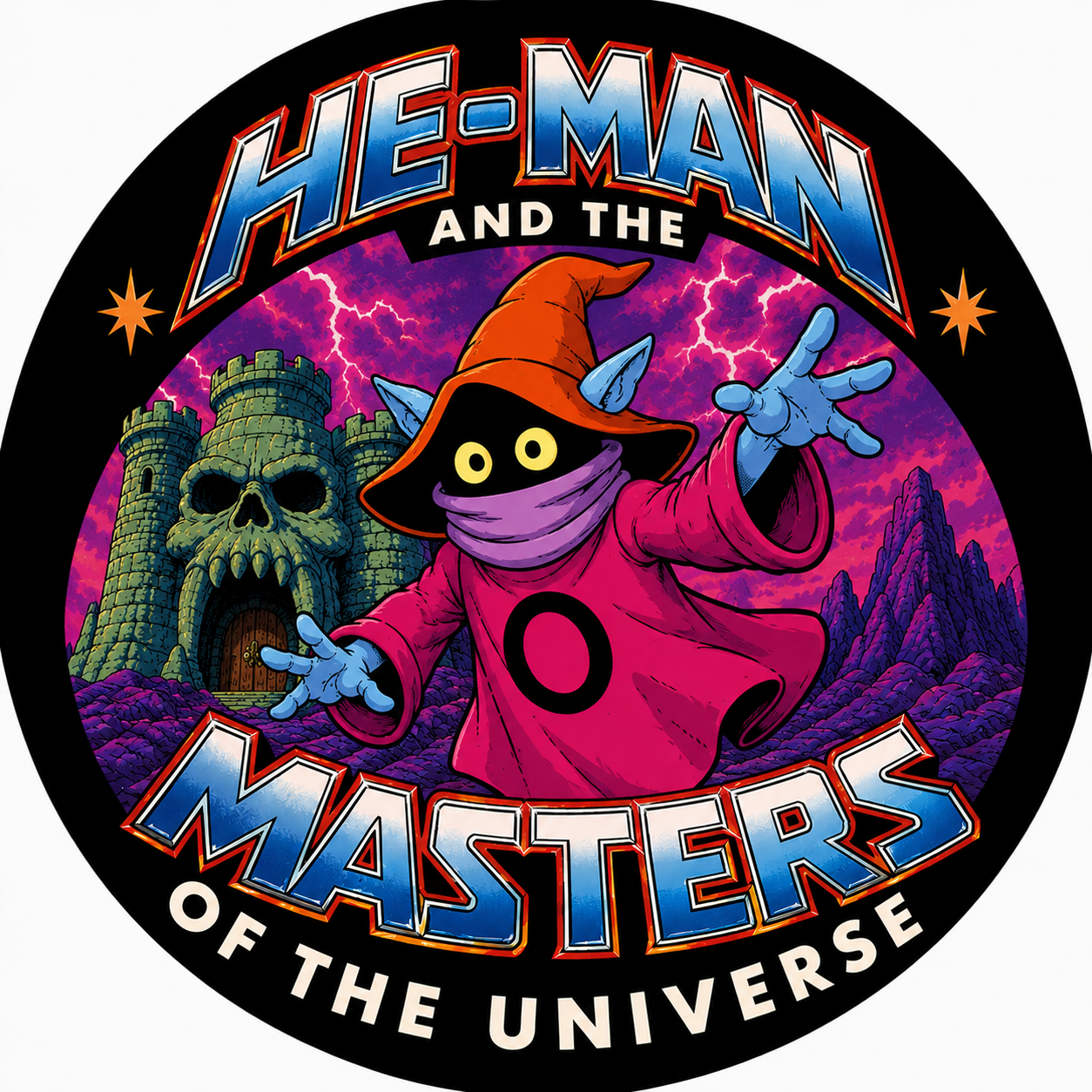 Button - 80s Theme - Masters of the Universe - Orko