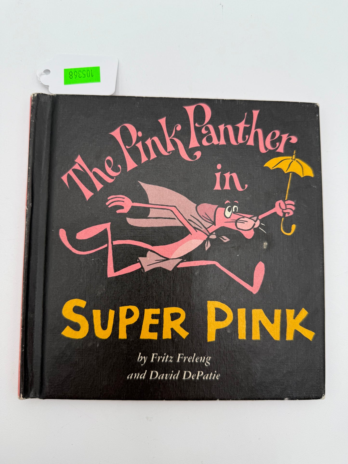 Pink Panther - Hardcover Book - Super Pink RARE 1968 #105368