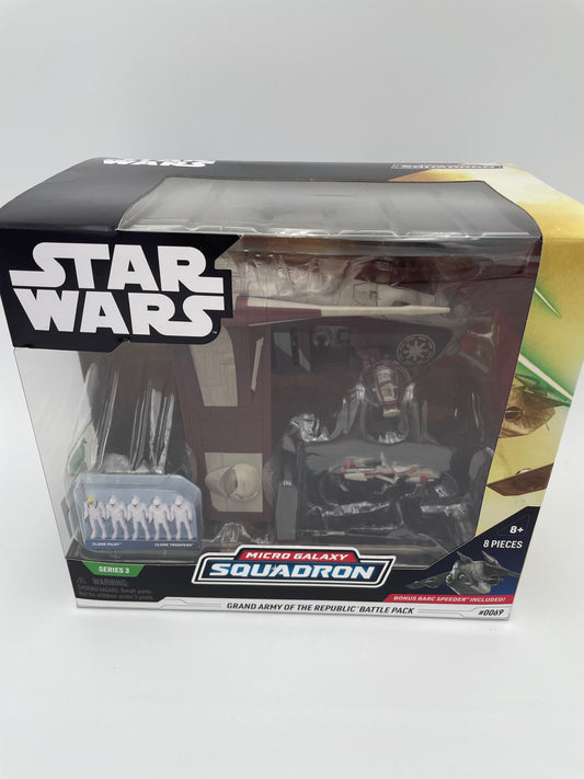 Star Wars - Micro Galaxy Squadron - Grand Army of the Republic Battle Pack 2023 #102438
