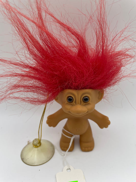 Trolls - Naked Suction Cup - Red Hair #101125