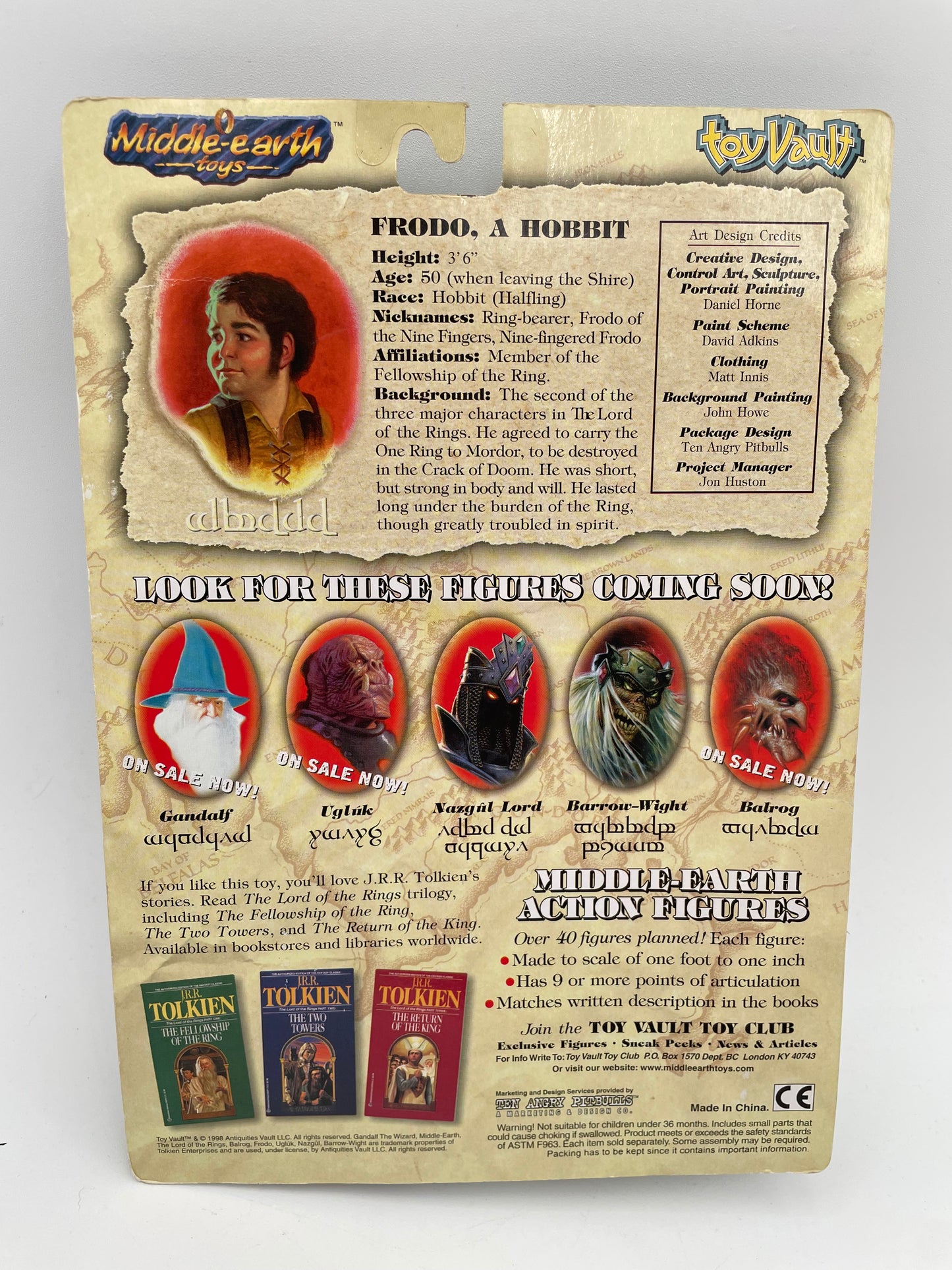 Lord of the Rings - JRR Tolkien’s - Frodo in Lorien 1998 #104817