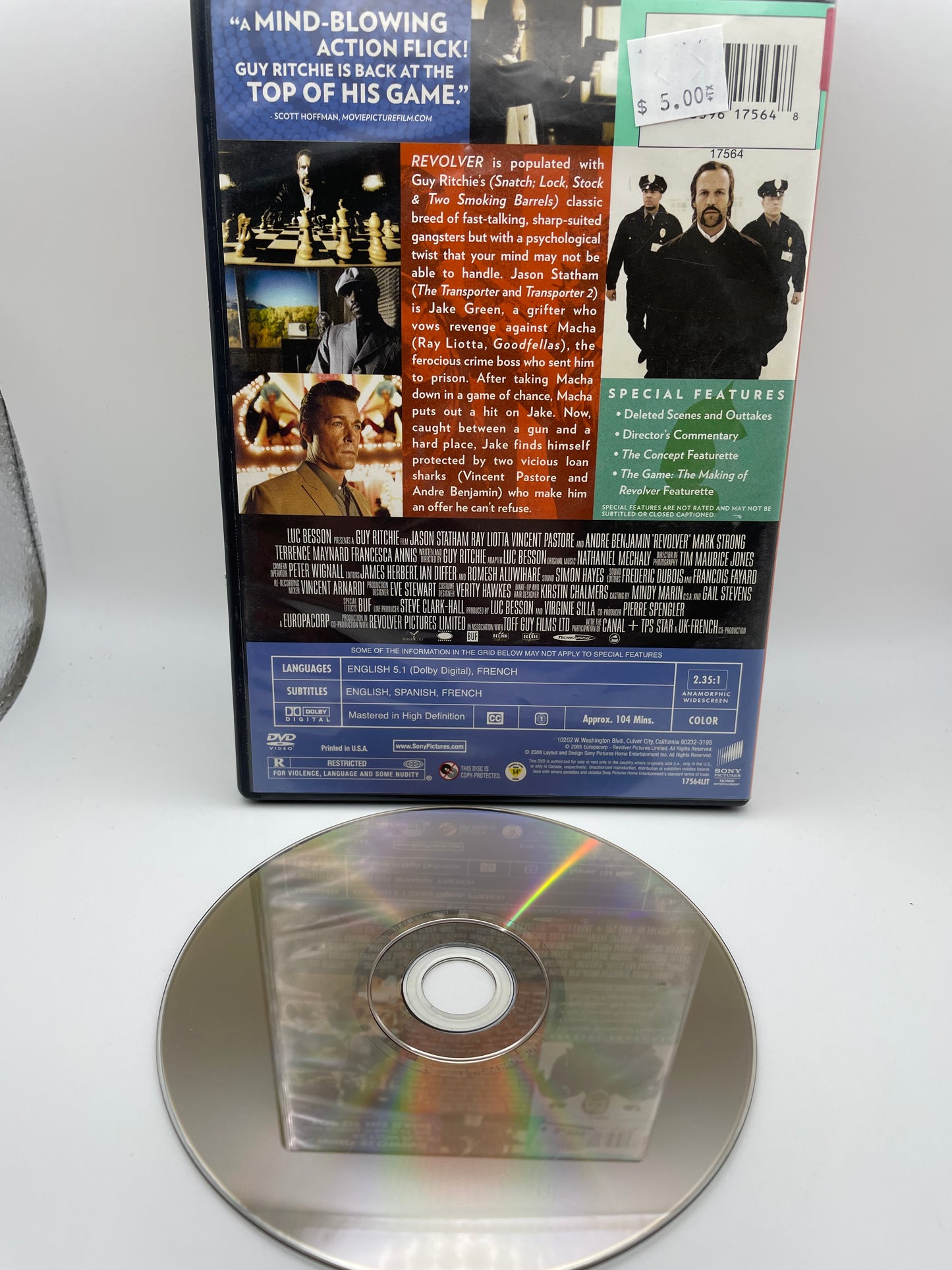 Dvd - Revolver 2005 #100594