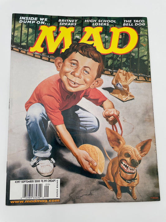 Mad Magazine - Taco Bell #397 - September 2000 #101351
